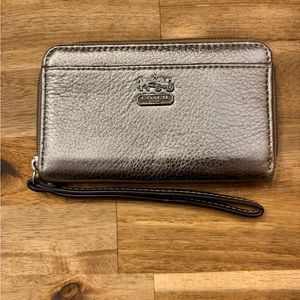 Coach Wristlet Card Wallet